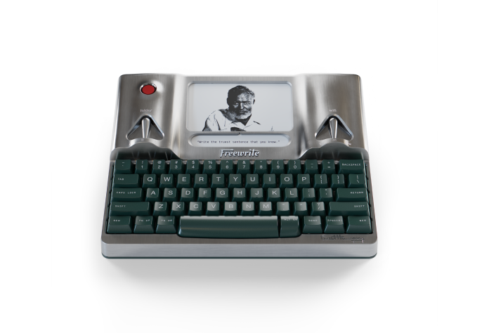 Édition Signature d'Ernest Hemingway Freewrite