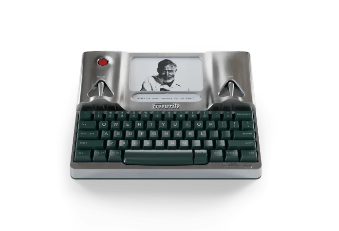 Édition Signature d'Ernest Hemingway Freewrite