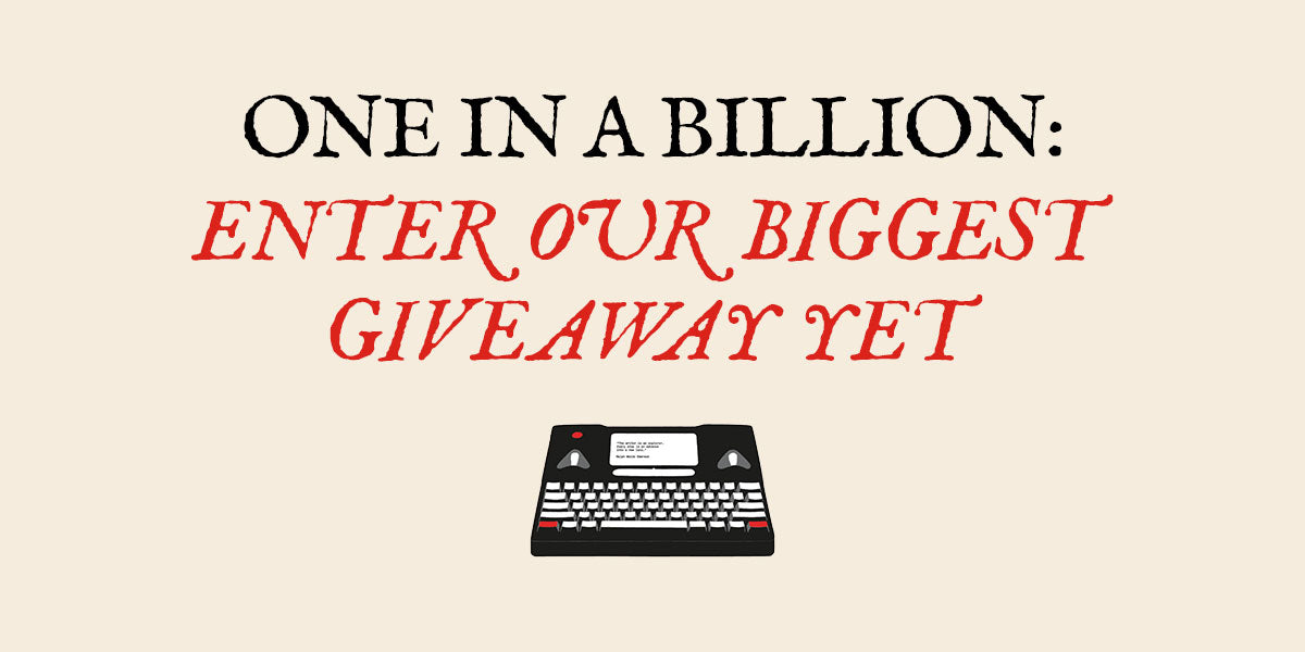 Journey to a Billion Words: The Giveaway of All Giveaways