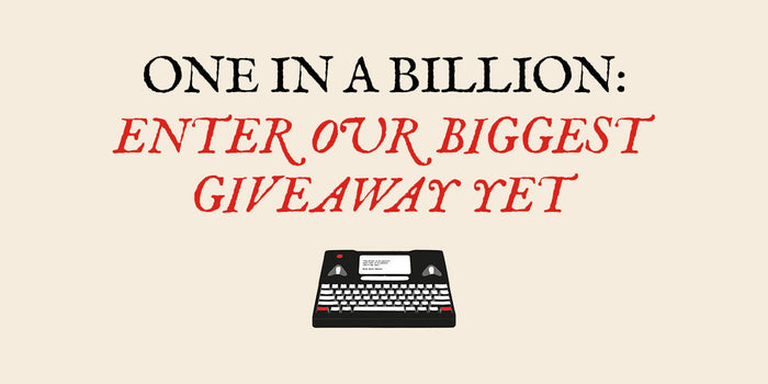 Journey to a Billion Words: The Giveaway of All Giveaways