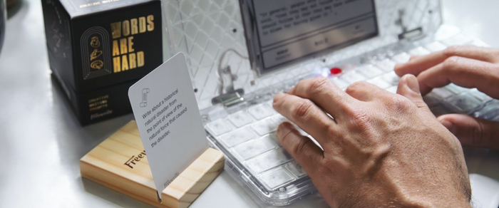 Words Are Hard. But Not Writing Is Harder.