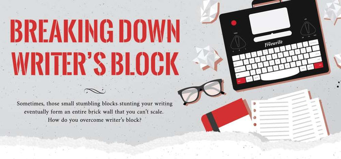 Breaking Down Writer’s Block : An Infographic