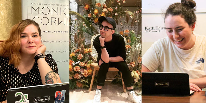 Drafting Romance Novels on Freewrite