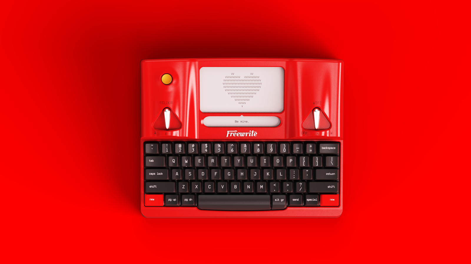 "Valentine" Special Edition - Smart Typewriter (Gen3)