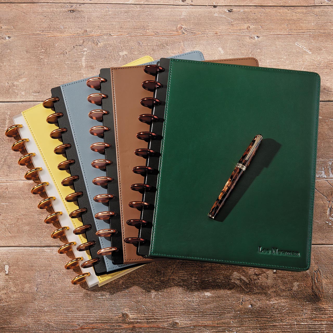 Circa Leather Discbound Notebook