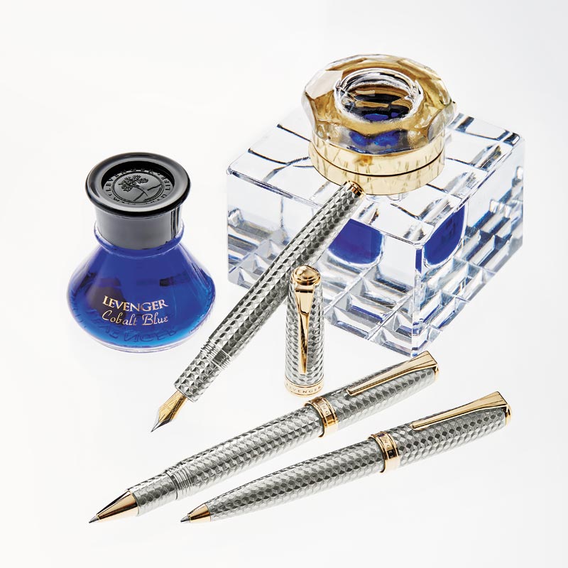 True Writer Two-Tone Herringbone Anniversary Pen