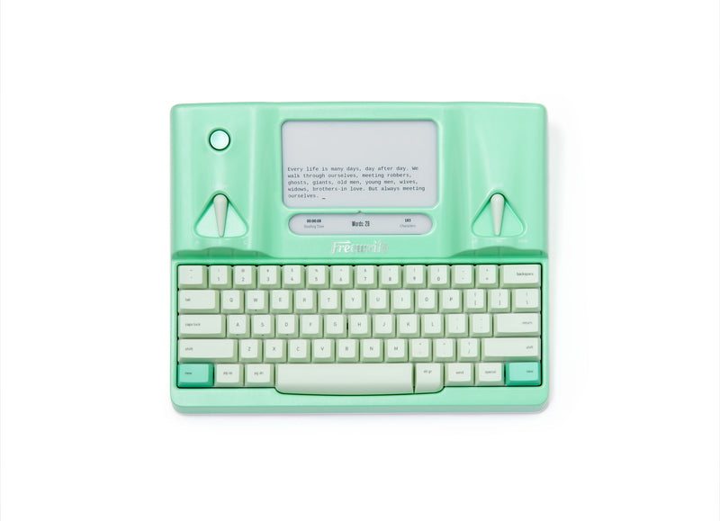 Smart Typewriter (Gen3) - Special "Mint" Edition - Freewrite Store