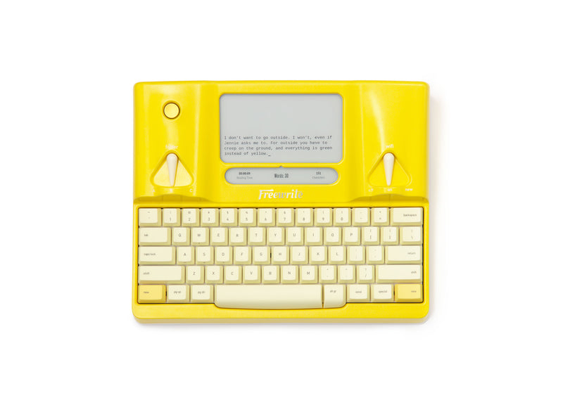 Smart Typewriter (Gen3) - Special "Lemon" Edition - Freewrite Store