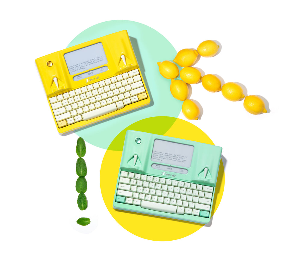 Smart Typewriter (Gen3) - Special "Mint" Edition - Freewrite Store