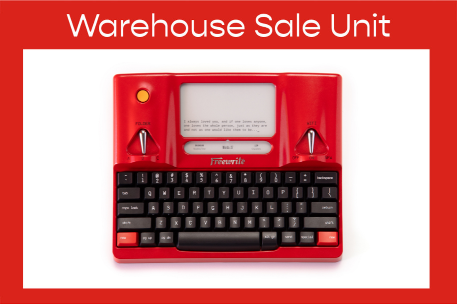 Warehouse Sale - Valentine Special Edition Smart Typewriter