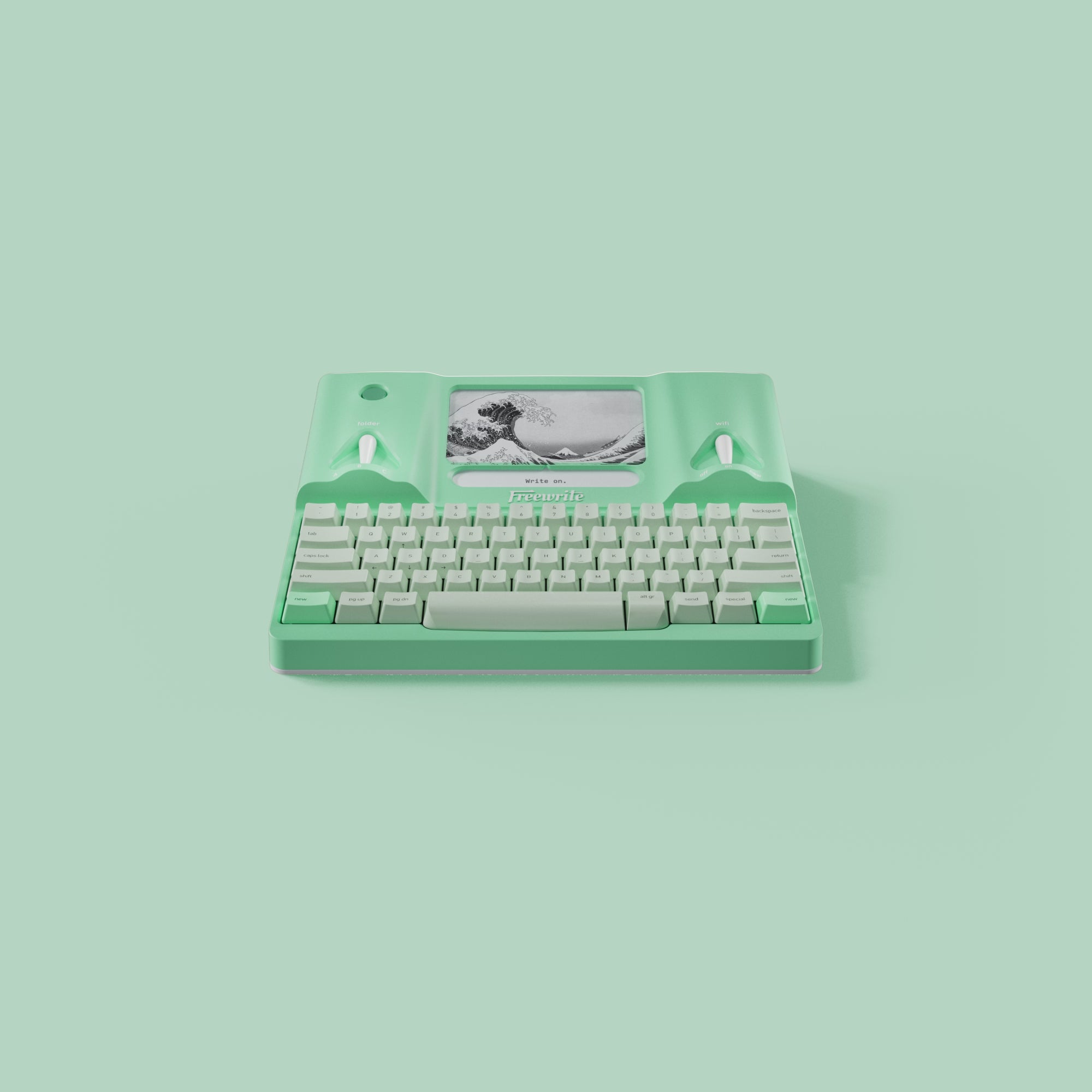 Smart Typewriter (Gen3) - Special "Mint" Edition - Freewrite Store