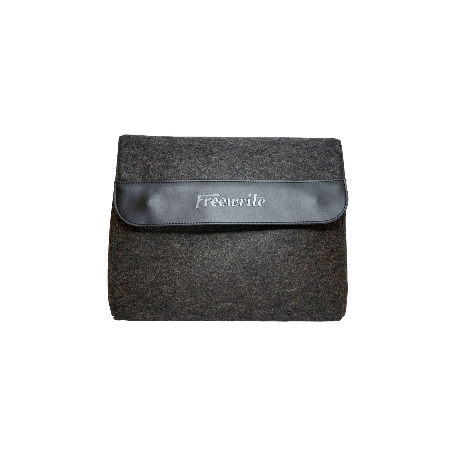 leather detailing and logo