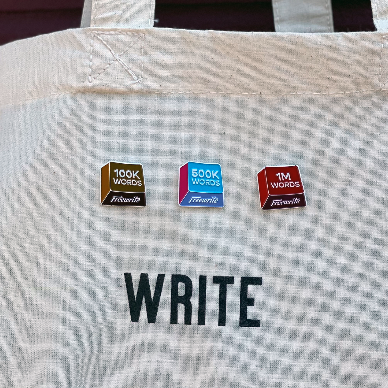 1M Words Freewrite Pin